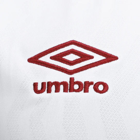 Camisa Fluminense II 25/26 s/n Torcedor Umbro Masculina - Branco+Vermelho