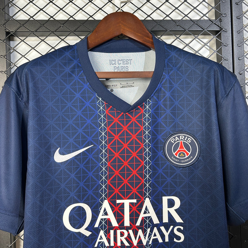 Camisa Psg Home 25/26 - Nike Torcedor Masculina - Lançamento